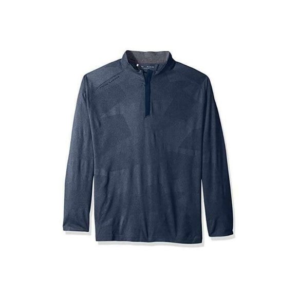Under Armour Men’s Threadborne ¼ Zip Long Sleeve Shirt (Academy/Gray, XXL) NEW - Picture 3 of 3